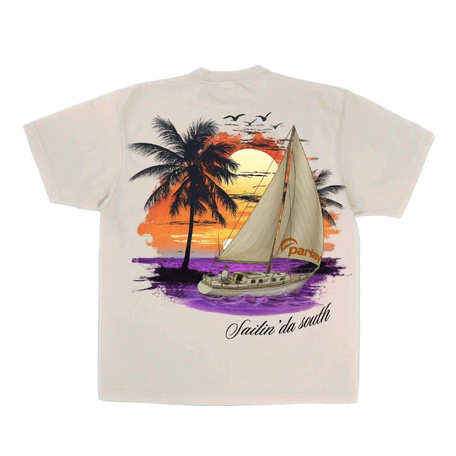 Sailin The South (front n back)