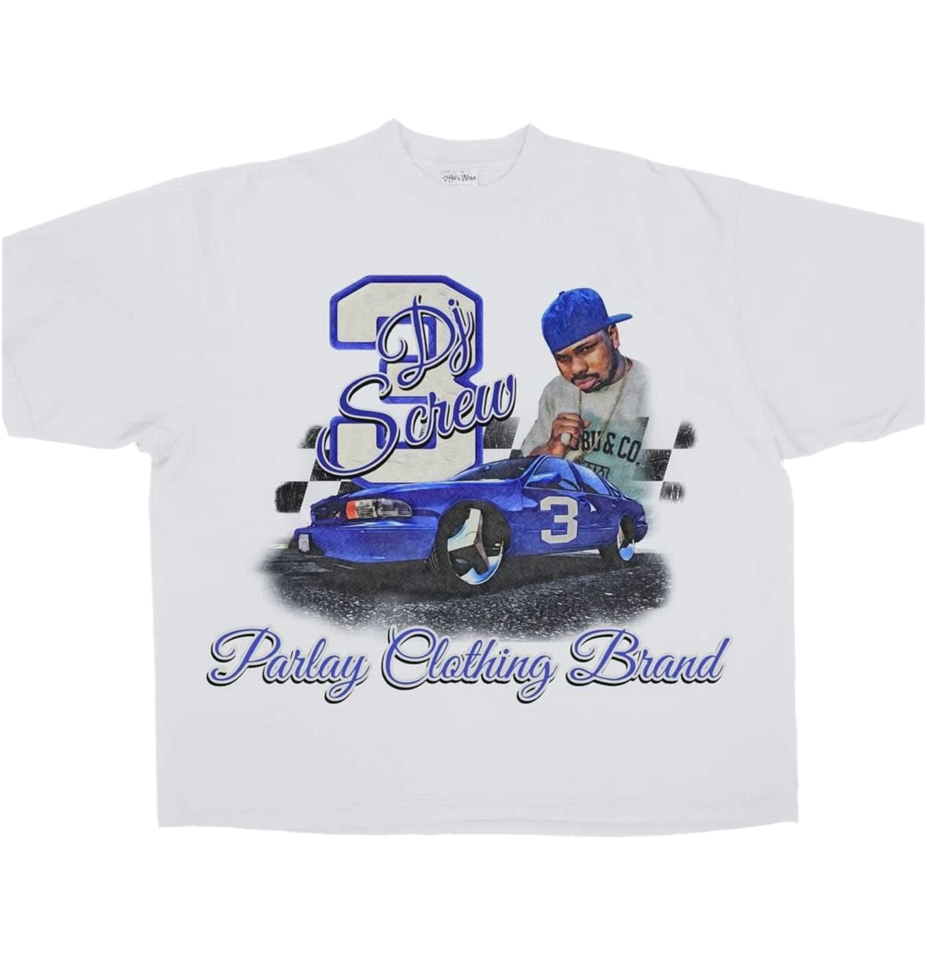 Dj Screw racing tee