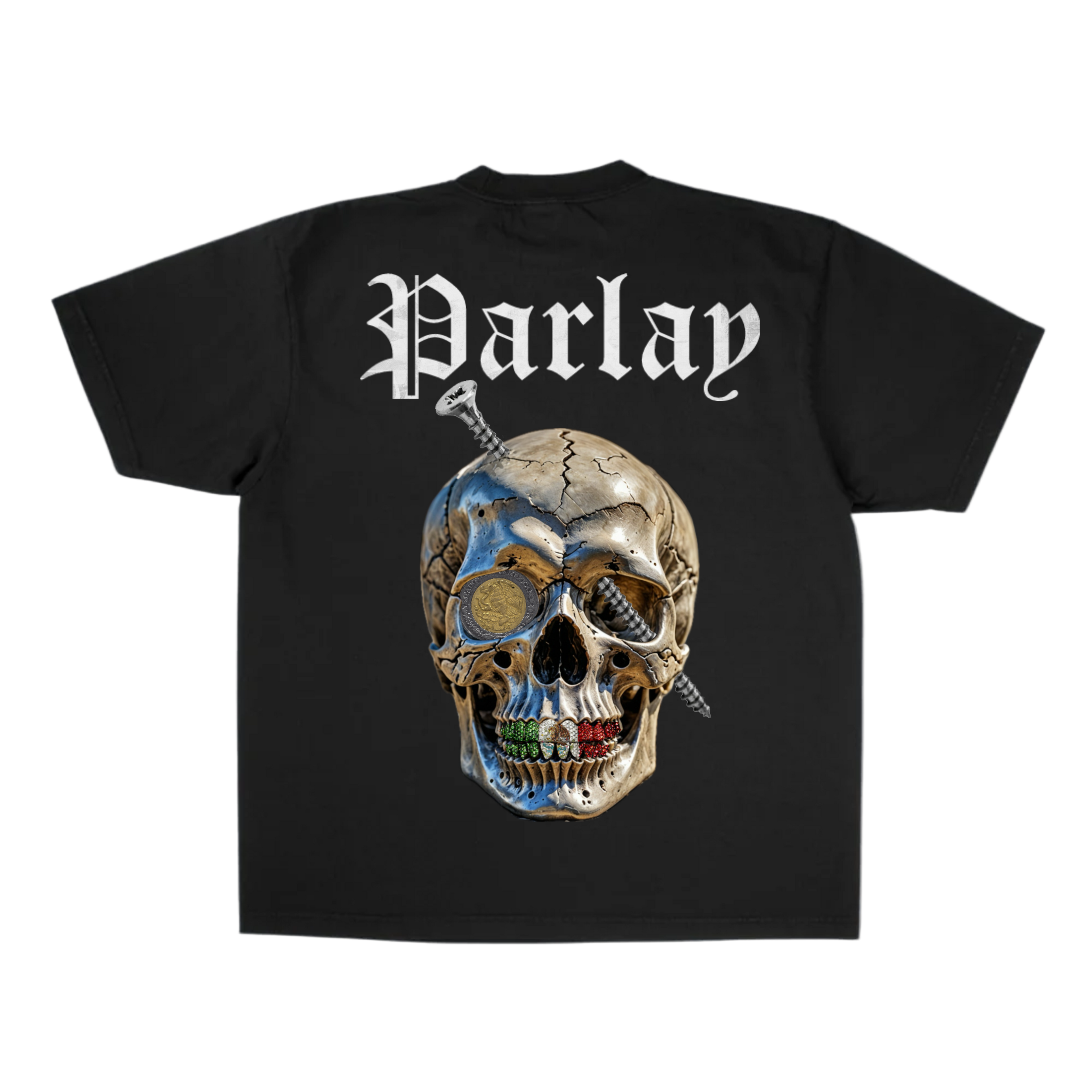 Mexico Grill “front n back” (black / cream)