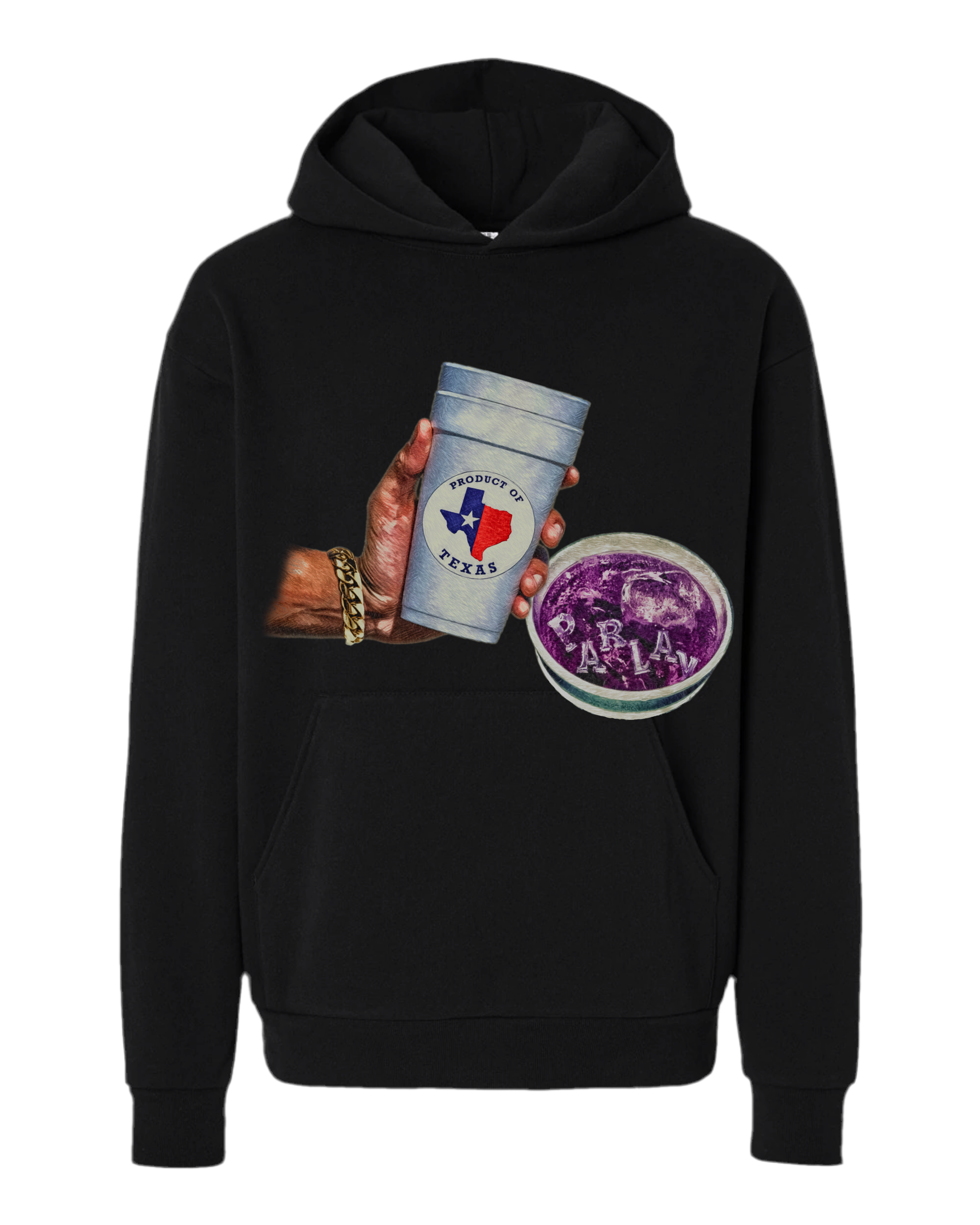 Drank Hoodie “front n back”