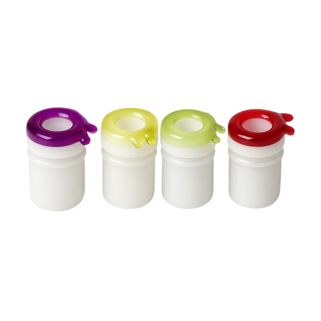 Double cup glass tips