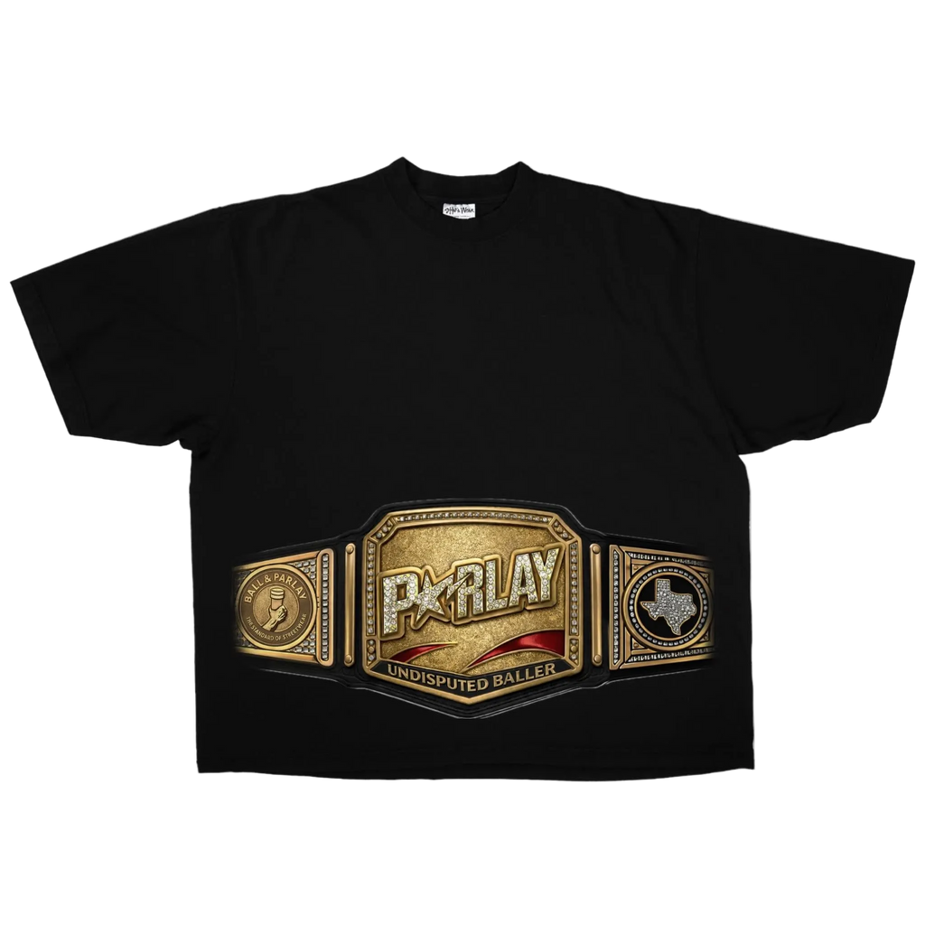 Wrestling tee “front n back”